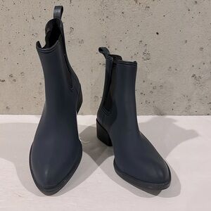 Jeffrey Campbell Havana Last Chelsea Almond Toe Rain Boots - Size 9